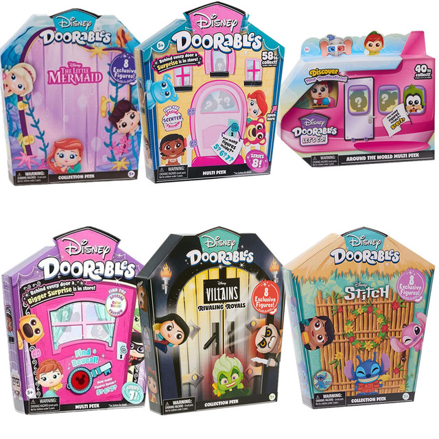 Disney Doorables Series 7 UP Inside Out Beauty And The Beast Jungle Book  Frozen Incredibles Princess